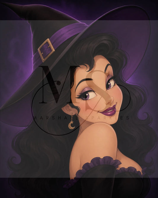Lilyrose Pinup  © 50x60 by RG Designs