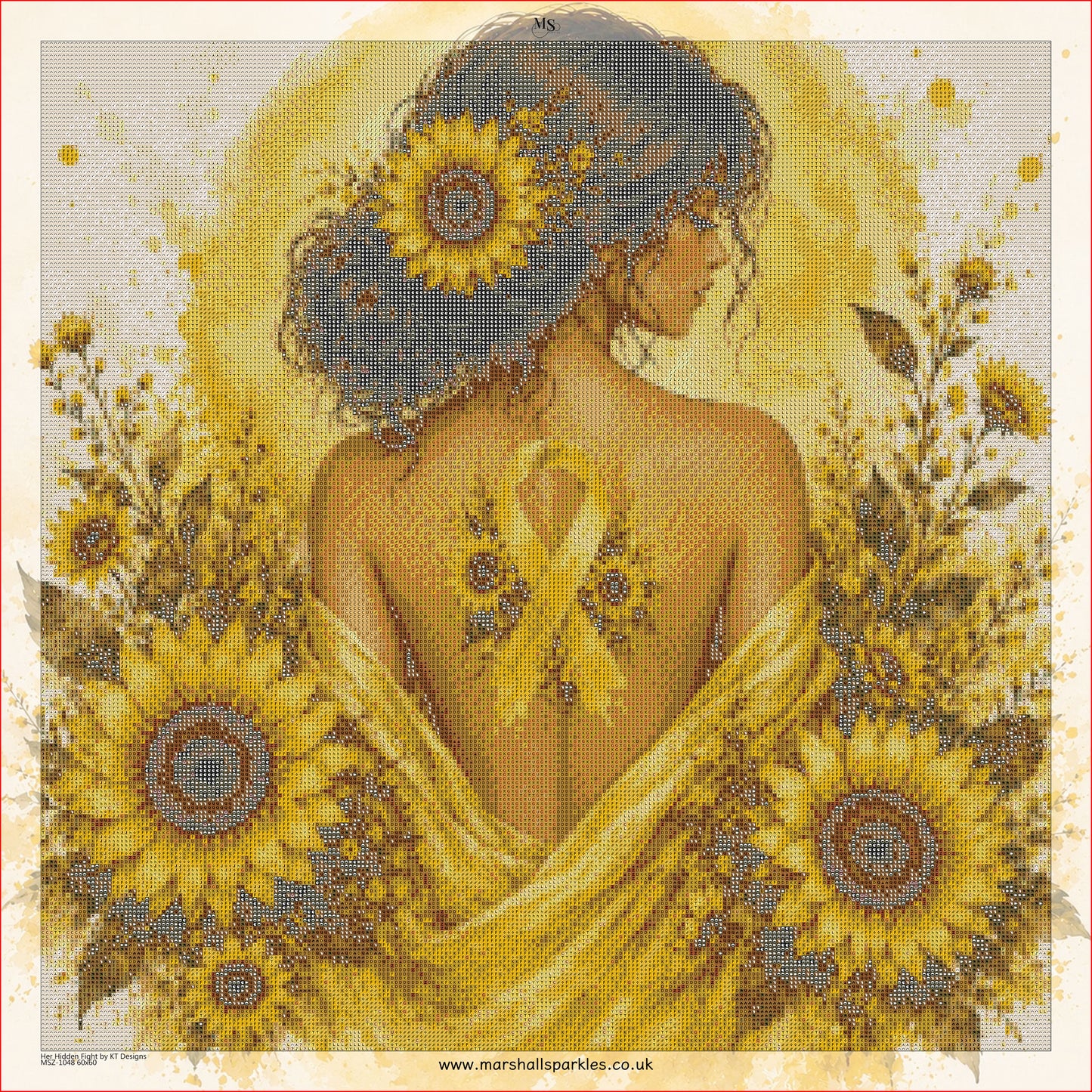 Her Hidden Fight © 60x60 by KT Designs