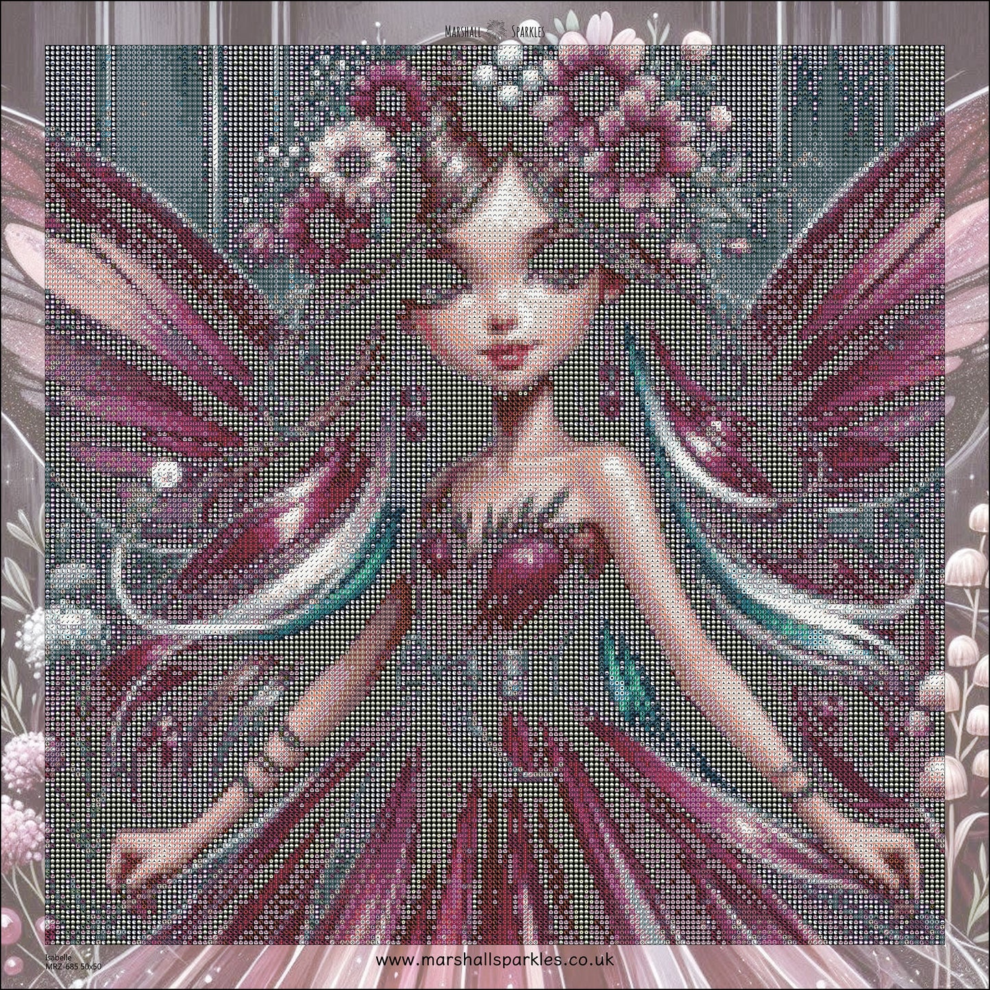 April Isabelle © 50x50 Round Fairy Drill