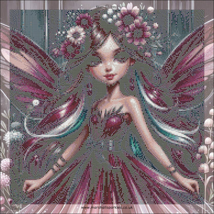 April Isabelle © 50x50 Round Fairy Drill