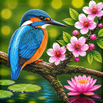 Jewel by the water © 50x50 by KT Designs