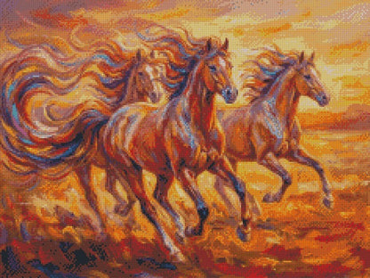 Horses © 60x45