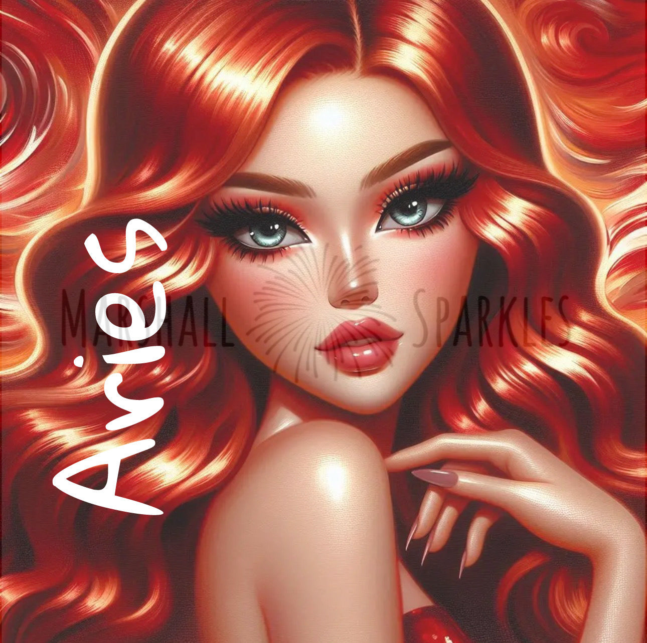 Zodiac Colours - Aries © 60x60