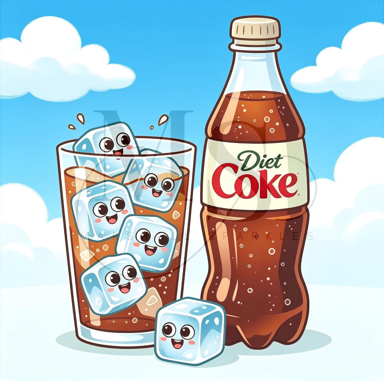 Summer Time Drink - Coke © 50x50