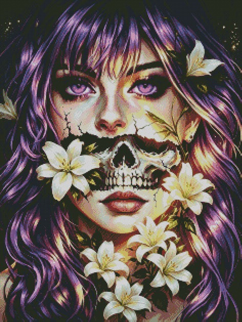 The Living Decay - Purple Past © 60x80
