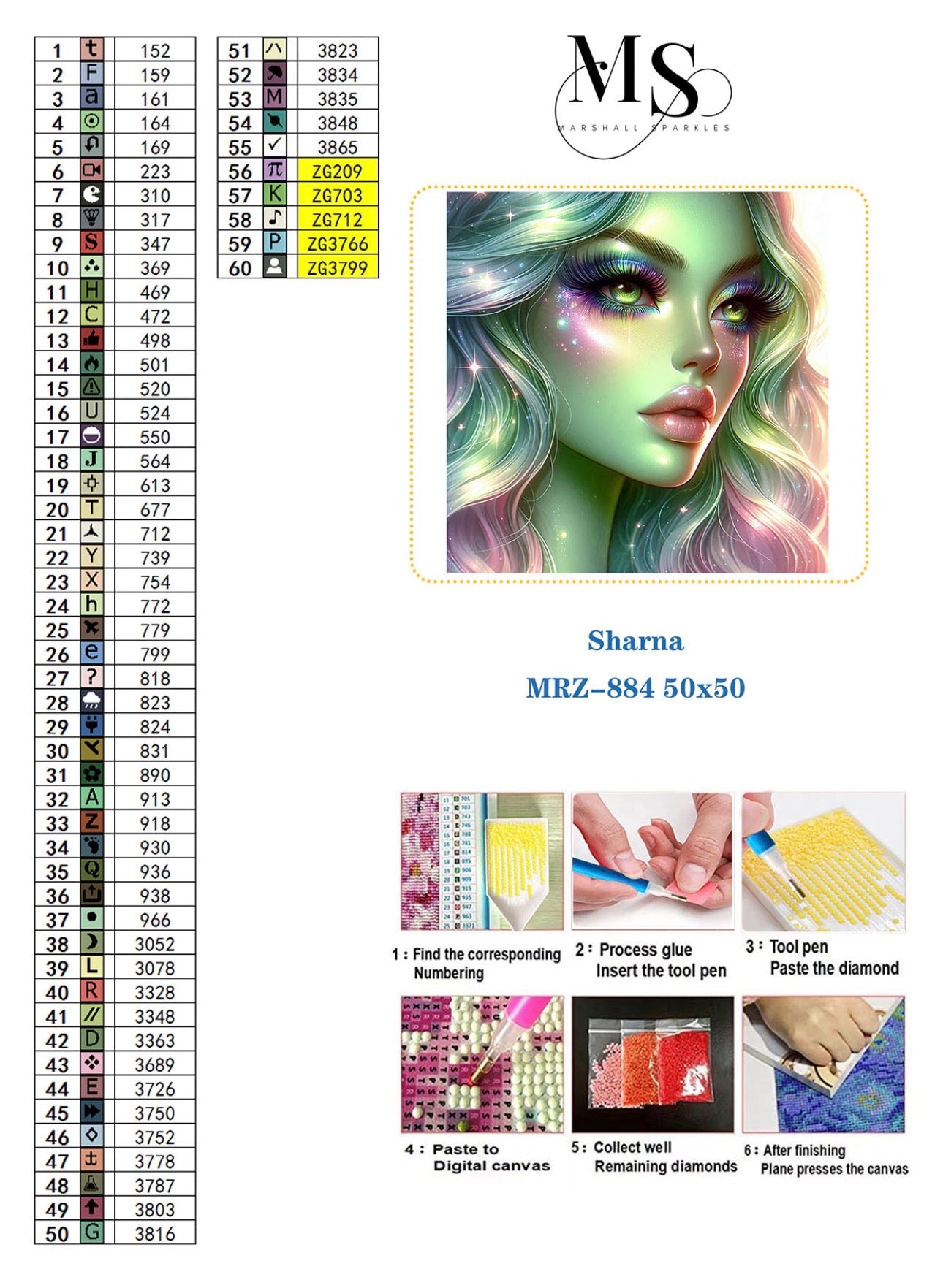 June Sharna © 50x50 Round fairy