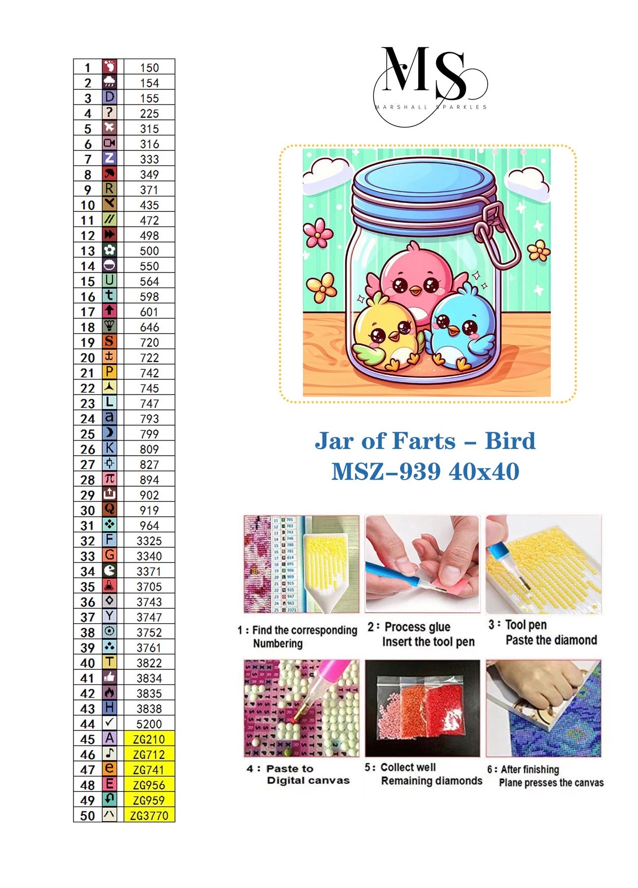 Jar of Farts - Bird © 40x40