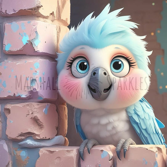 Parrot © 35x35 (stocked item)