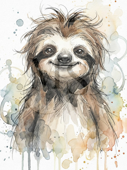 Sloth © 40x50 - (print to order)