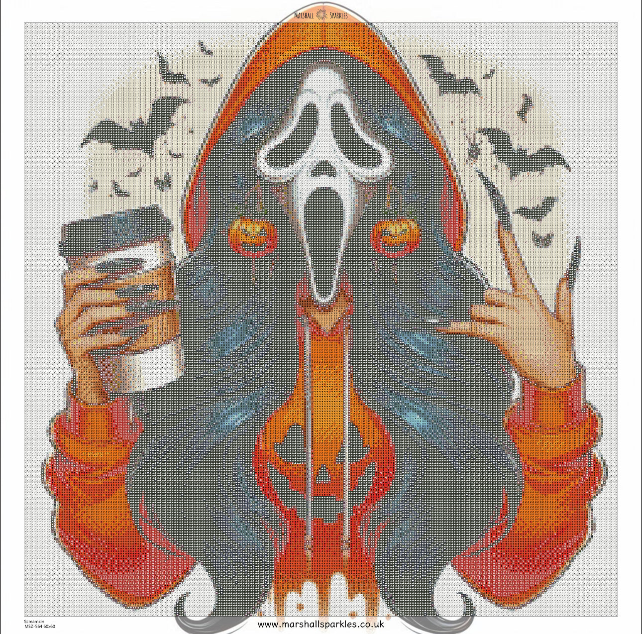 Screamkin © 60x60  (print to order)