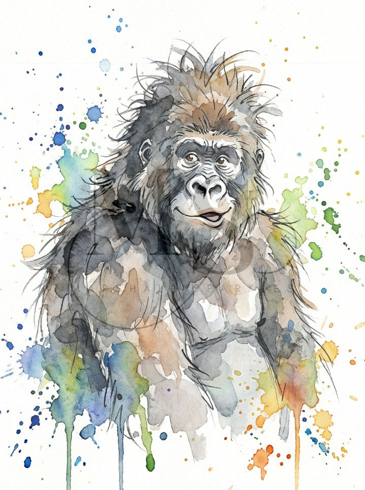 Gorilla © 40x55 - (print to order)