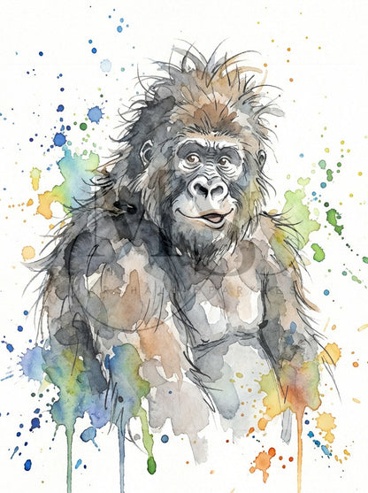 Gorilla © 40x55 - (print to order)