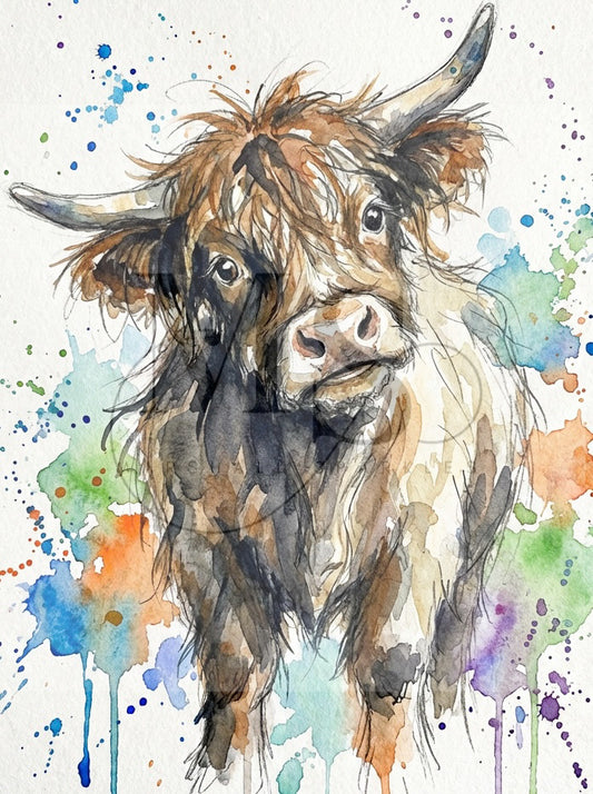 Highland Cow © 40x55 - (print to order)