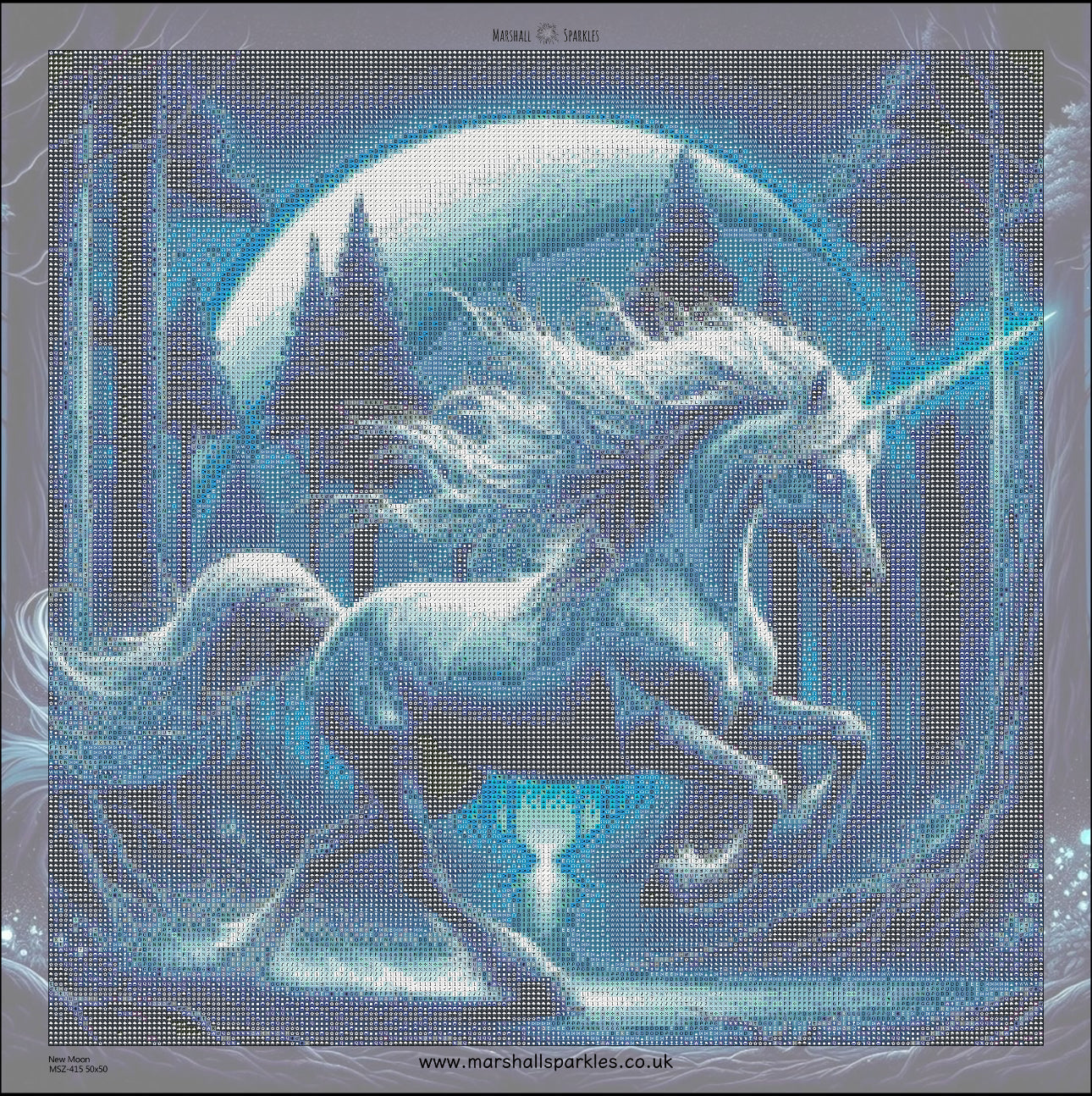 New Moon © 50x50 (print to order)