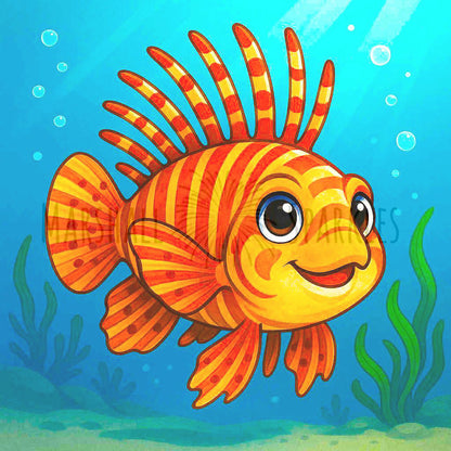 12 Months of Ocean © by Overton Designs 30x30 (PTO)