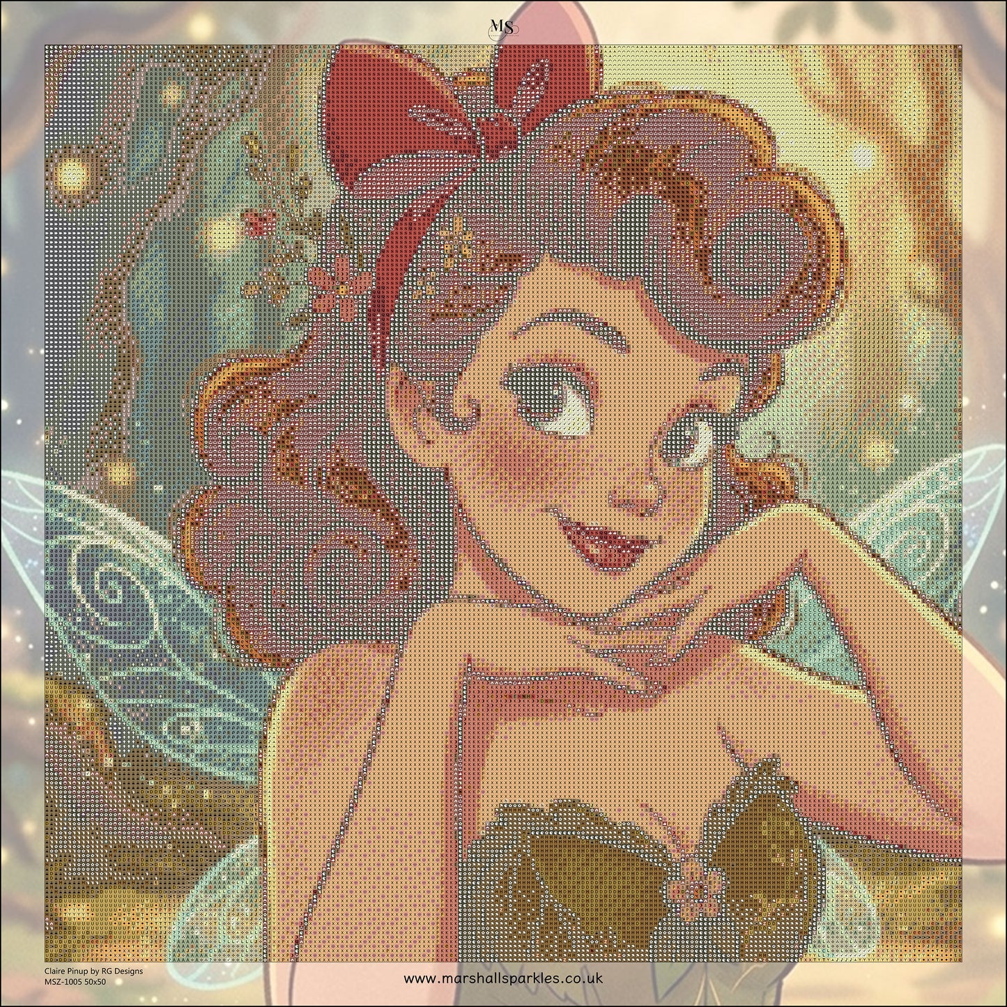Claire Pinup © 50x50 by RG Designs