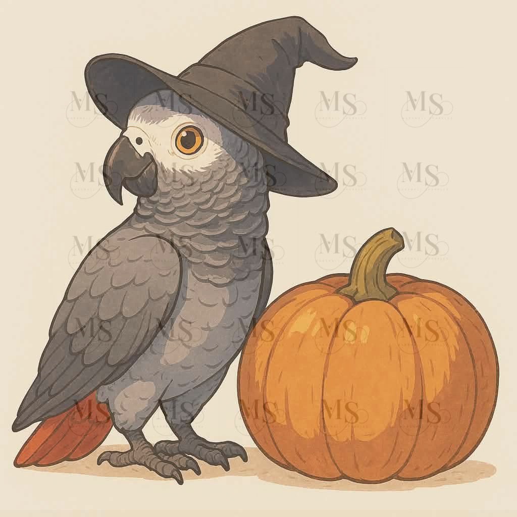 12 Months of Parrot © 30x30 by Katie Mayo-Jackson