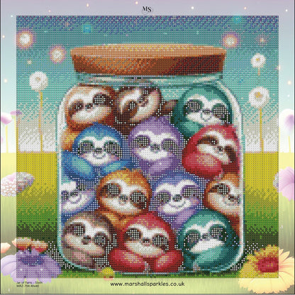 Jar of Farts - Sloth  © 40X40