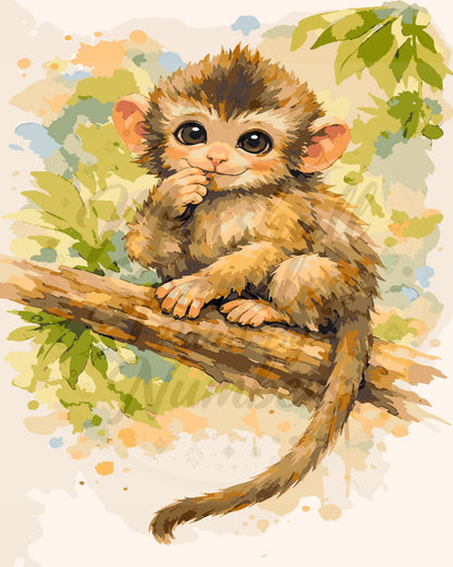 Tree Monkey MS011 © 40x50