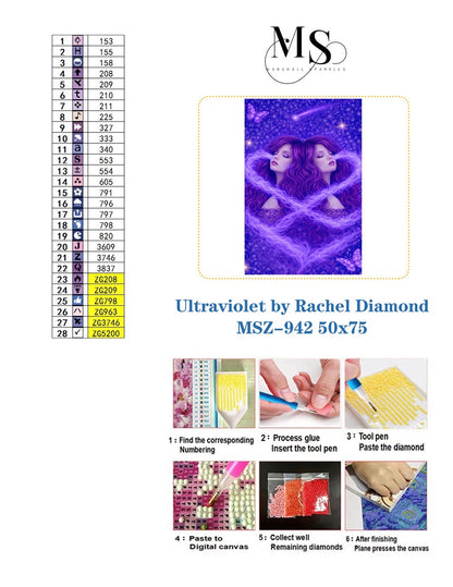 Ultraviolet © 50x75 by Rachel Diamond