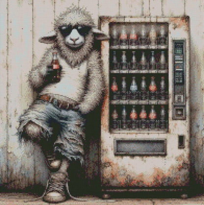 Rust & Fur - Sheep © 50x50 (print to order)