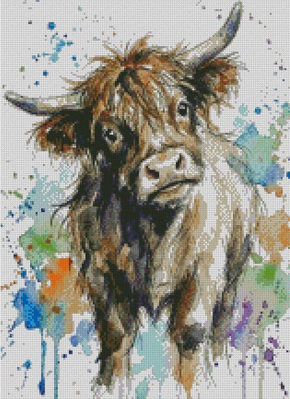 Highland Cow © 40x55