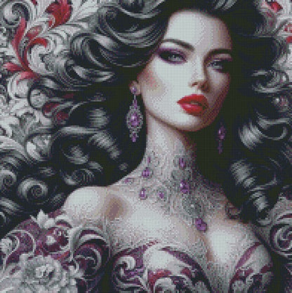 Elissa © 50x50 Round Sparkle Drill
