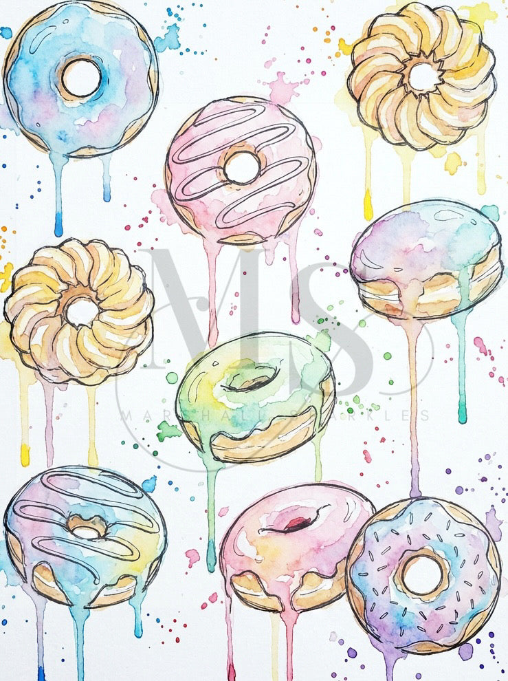 Doughnuts © 40x55