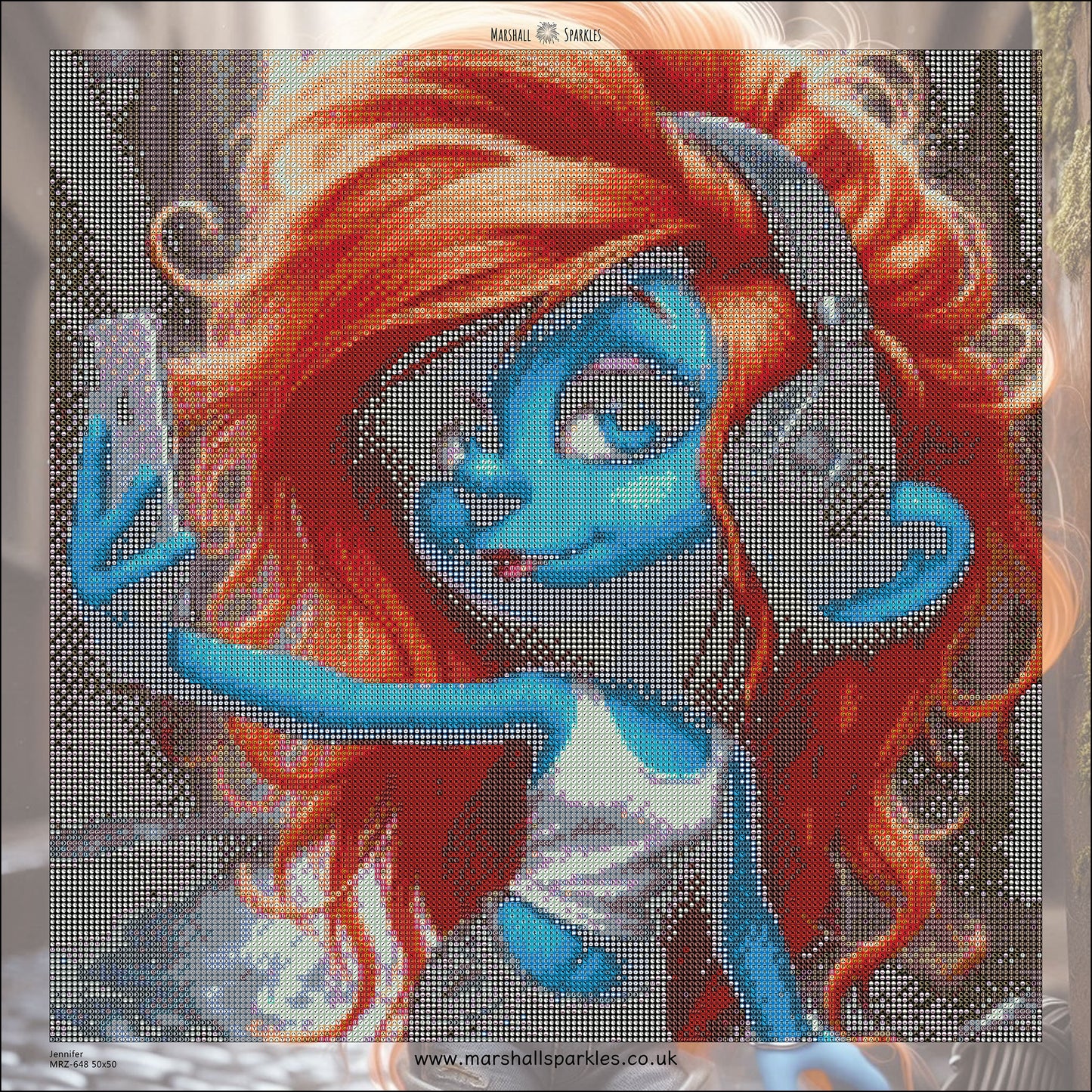 Jennifer © 50x50 (print to order)