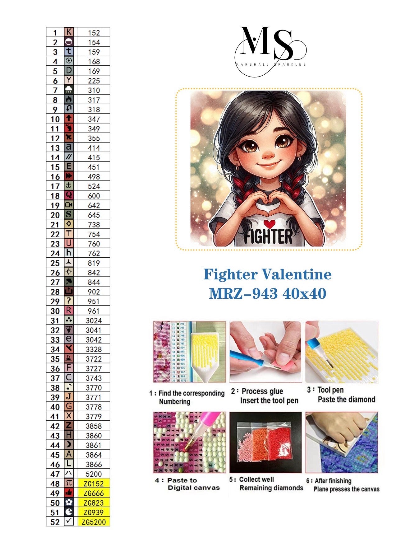 Fighter Valentine © 40x40