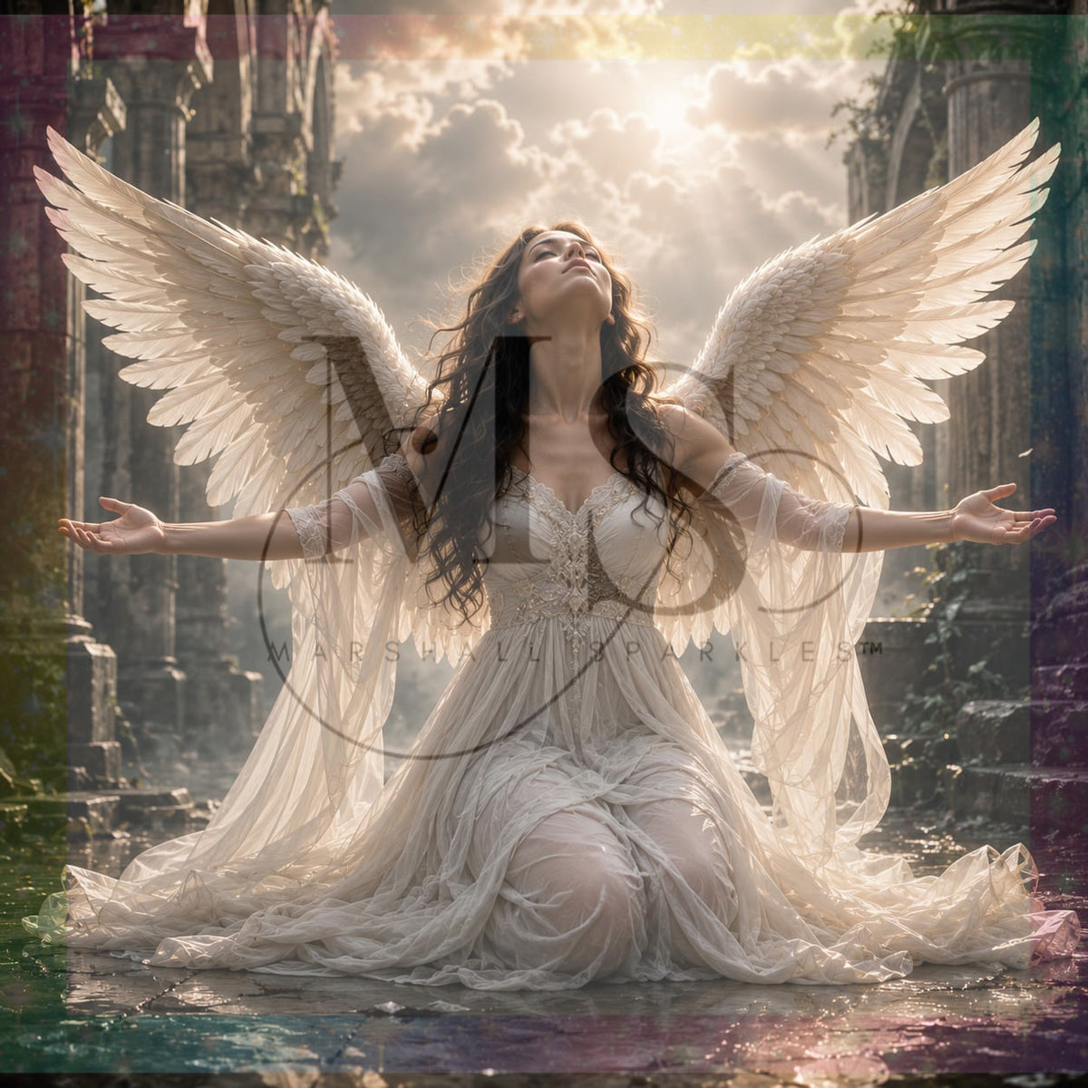 Heaven's Embrace © 60x60 by KT Designs