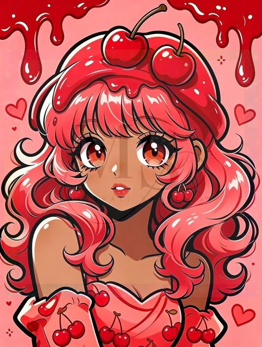 Fruitella Girls - Cherry NovaDrop  © 60x80