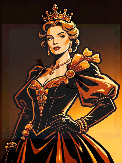 Empress Emberline Aurelia (caramel) © 60x80