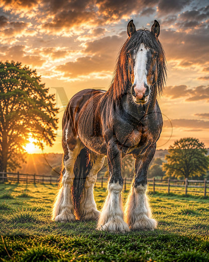 King of the Meadow © 50x60 by KT Designs