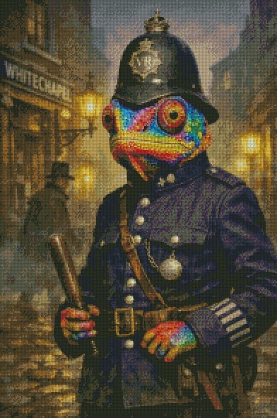 Constable Camouflage
 © 50x75 by NAT Art Creations