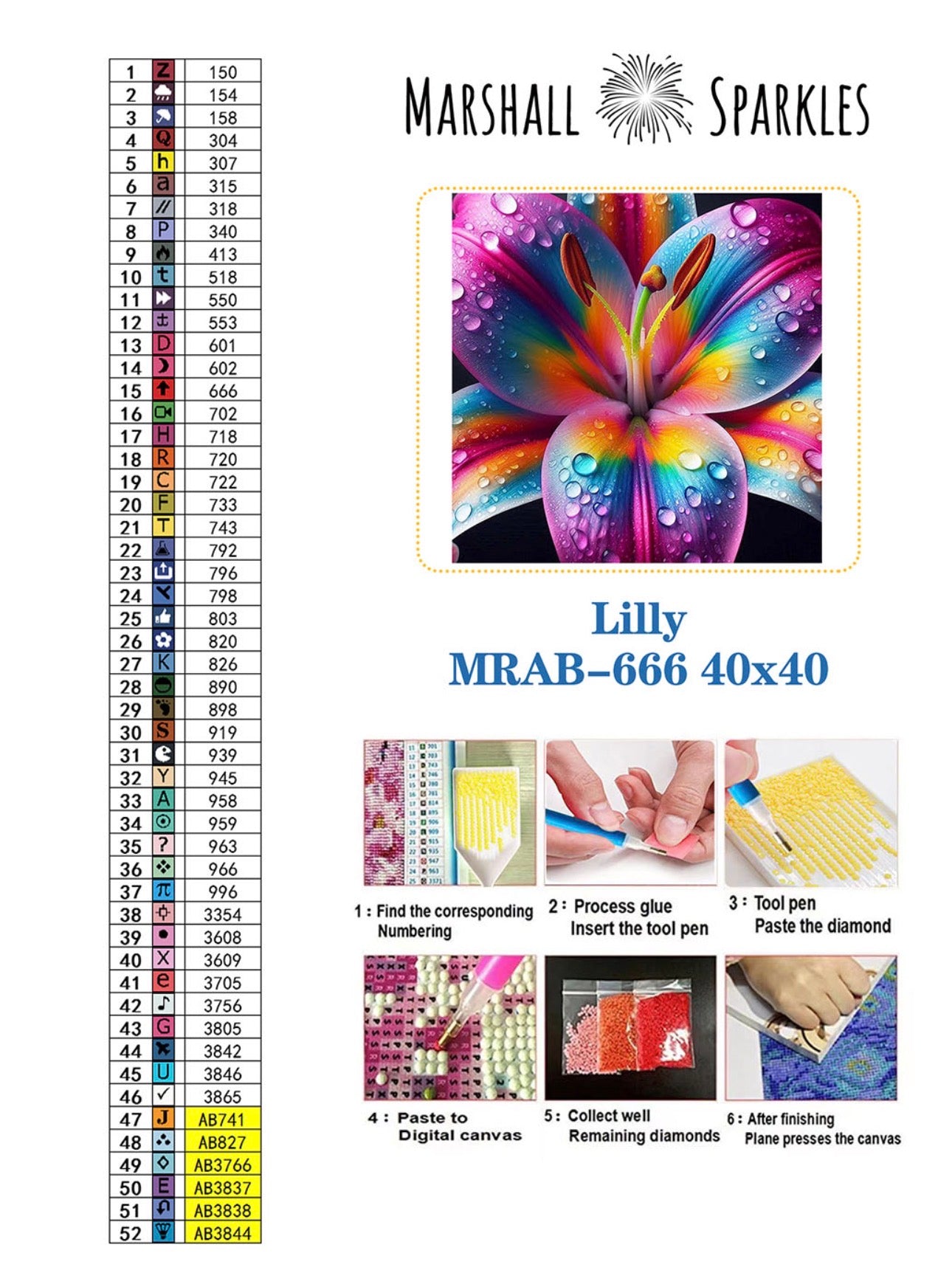 May Lilly © 40x40 Round Ab Drills