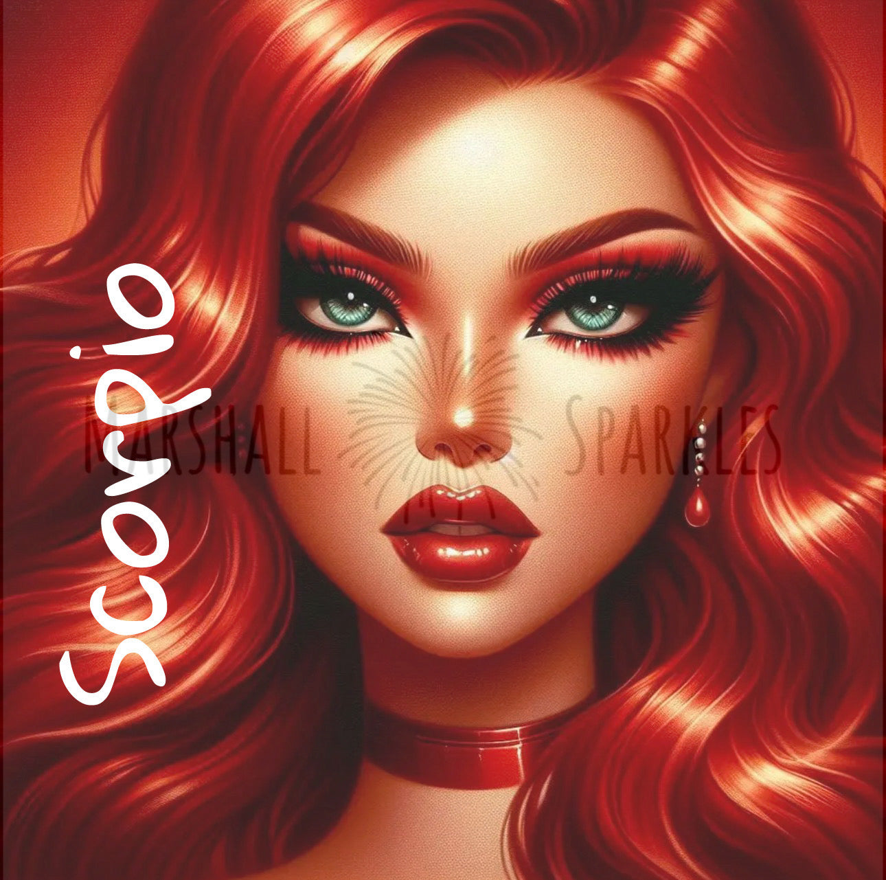 Zodiac Colours - Scorpio© 60x60