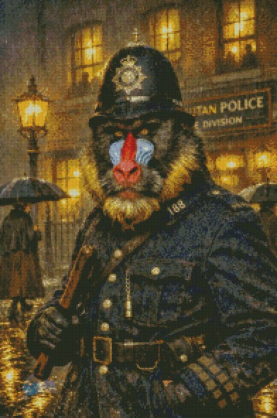 Constable Jungle Jim
 © 50x75 by NAT Art Creations