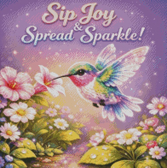 Sip Joy & Spread Sparkle © 50x50