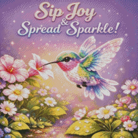Sip Joy & Spread Sparkle © 50x50