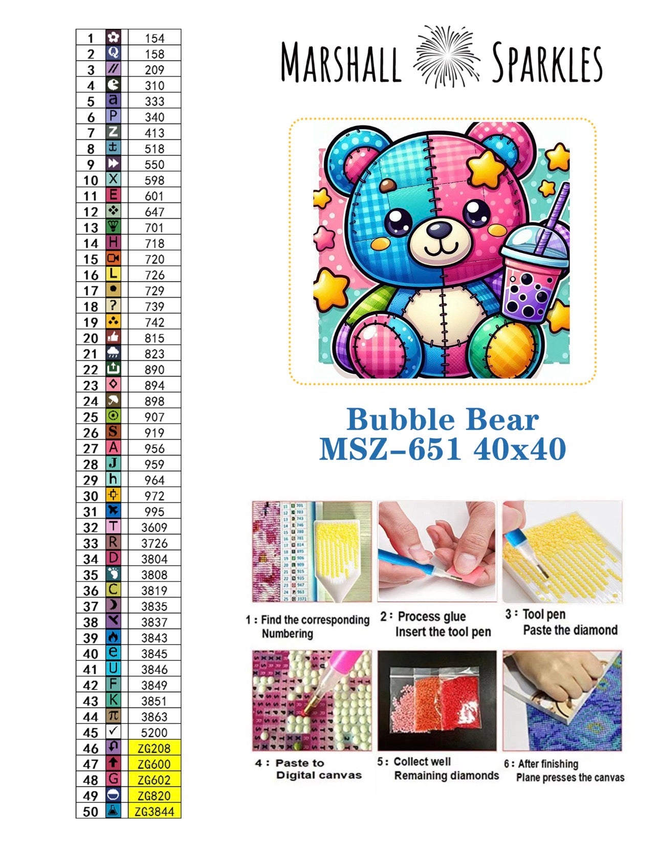 Bubble Bear ©  40x40 (print to order)