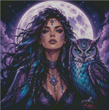 Moonbound Oracle © 70x70 by CrazyLone Wolf
