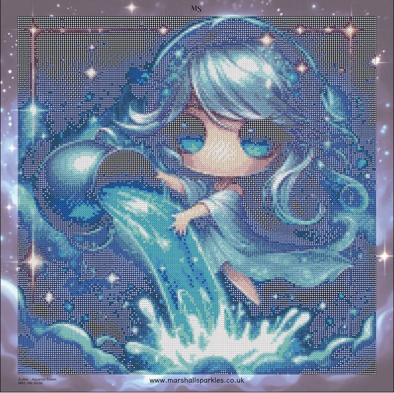 Zodiac -  Aquarius Totem © 50x50