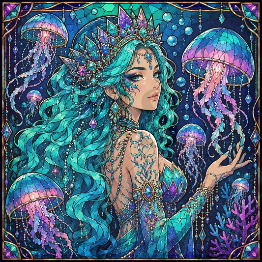 Jellyfish Empress © 70x70 by CrazyLone Wolf