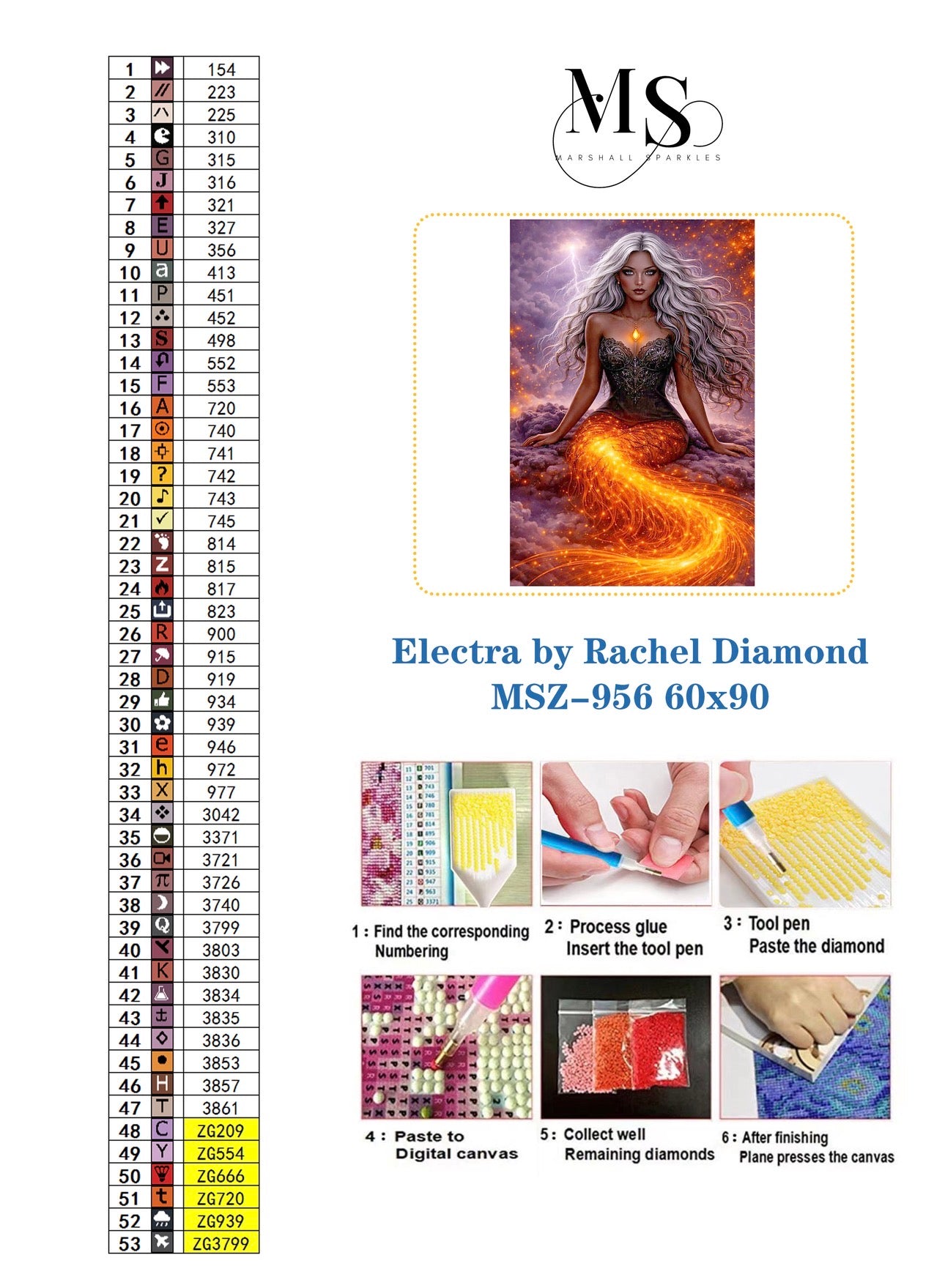 Electra © 60x90 by Rachel Diamond