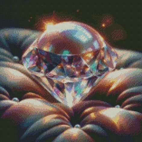 June/Pearl - Diamond © 40x40