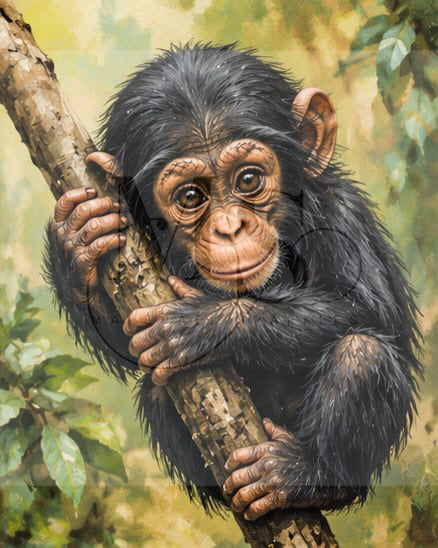 Wild Innocence © 50x60 by KT Designs