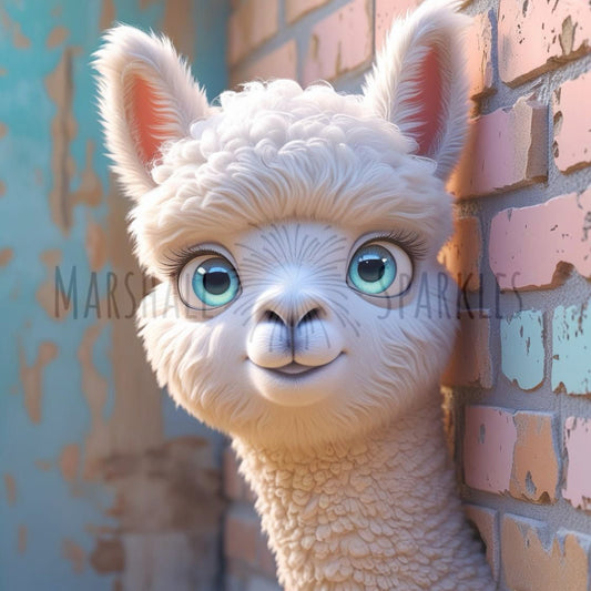Llama © 35x35 (stocked item)
