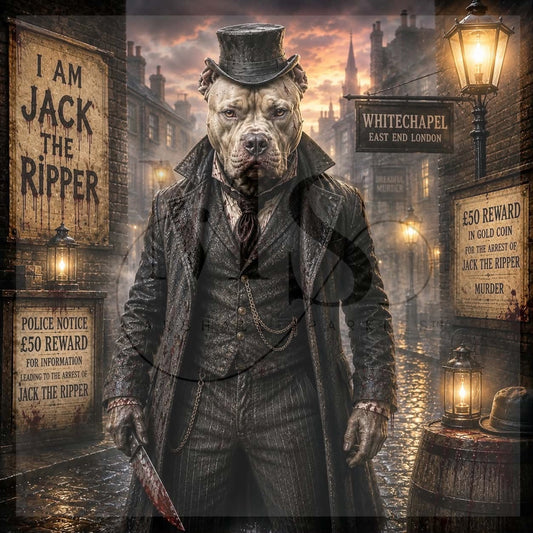 The Whitechapel Night Stalker © 60x60 by NAT Art Creations