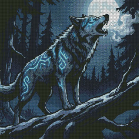 Wolf Show © 60x60
